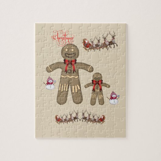 Kerstzaag Puzzle Legpuzzel (Verticaal)