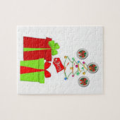 Kerstzaag Puzzle Legpuzzel (Horizontaal)