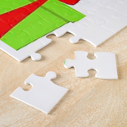 Kerstzaag Puzzle Legpuzzel (Zijkant)