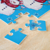 Kerstzaag Puzzle Legpuzzel (Zijkant)