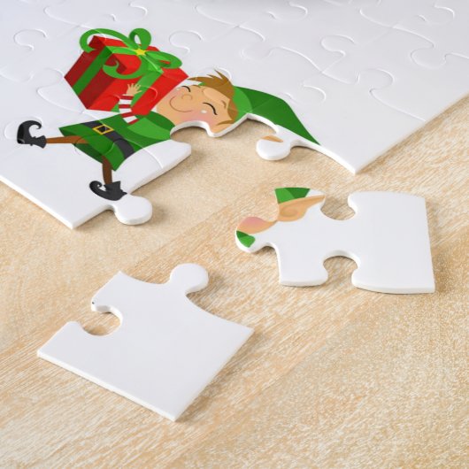 Kerstzaag Puzzle Legpuzzel (Zijkant)