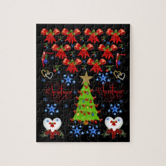 Kerstzaag Puzzle Legpuzzel (Verticaal)