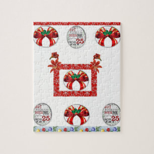 Kerstzaag Puzzle Legpuzzel