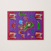 Kerstzaag Puzzle Legpuzzel (Horizontaal)