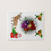 Kerstzaag Puzzle Legpuzzel (Horizontaal)