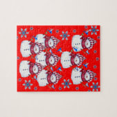 Kerstzaag Puzzle Legpuzzel (Horizontaal)