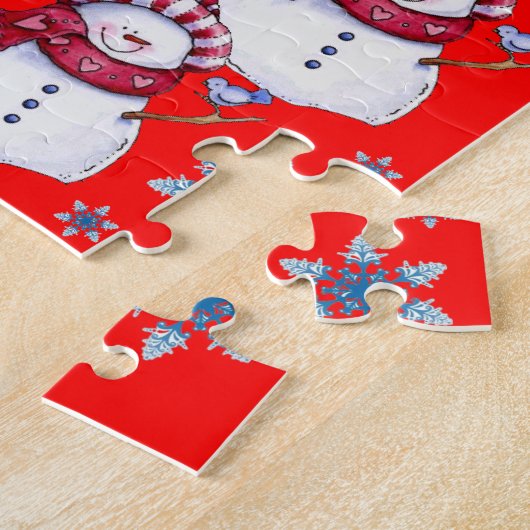 Kerstzaag Puzzle Legpuzzel (Zijkant)