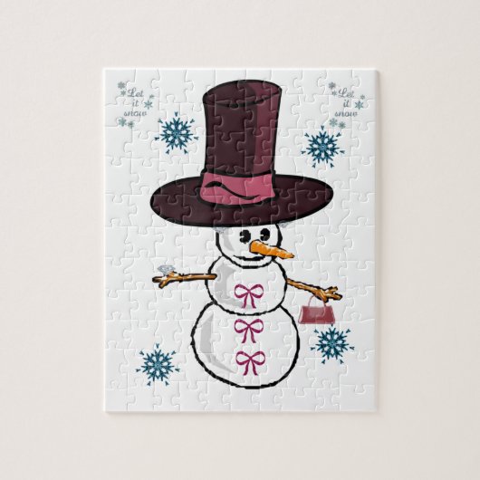 Kerstzaag Puzzle Legpuzzel (Verticaal)