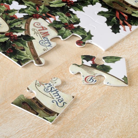 Kerstzaag Puzzle Legpuzzel (Zijkant)