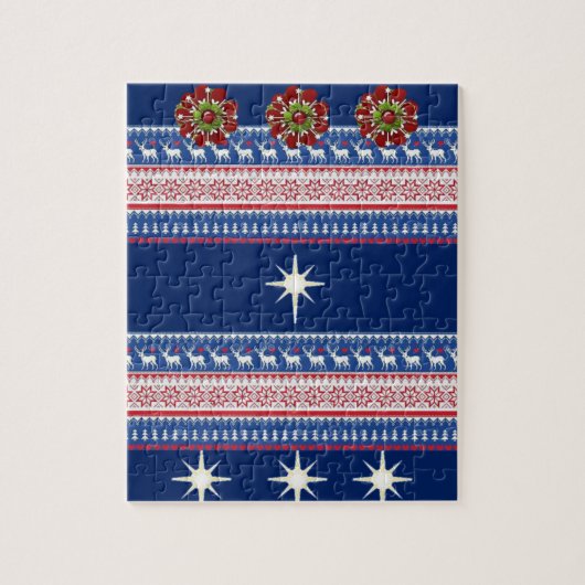 Kerstzaag Puzzle Legpuzzel (Verticaal)