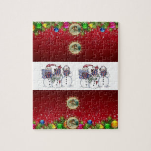 Kerstzaag Puzzle Legpuzzel