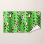 KerstZee Otters Green Waves Bad Handdoek (Handdoek)