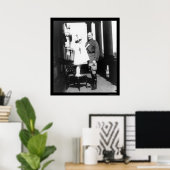 kerstzegels voor generaal Pershing 1921 Poster (Thuiskantoor)