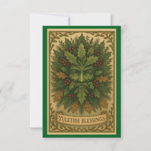Kerstzegen Bedankkaart