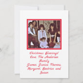 kerstzegeningen (Achterkant)