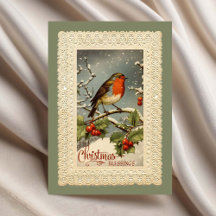 Kerstzegeningen Robin voortplanting