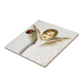 Kerstzetti Angel Tegeltje (Zijkant)