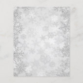 Kerstzilverbusiness logo qr-code instagram flyer (Achterkant)