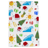 Kerstzomervakantie Medium Cadeauzakje (Voorkant)