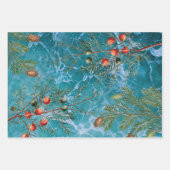 Kerstzomervakantiestrand Inpakpapier Vel (Voorkant 3)