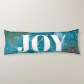 kerstzomervakantiestrand lichaamskussen (Achterkant)