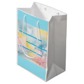Kerstzon Ocean Gift Bag Medium Cadeauzakje (Voorkant Gekanteld)