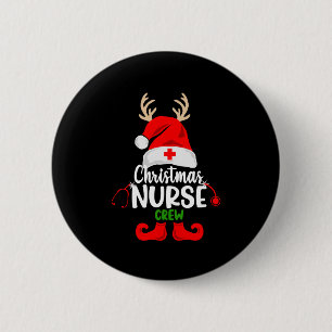 kerstzusters Kreeg-plein Ronde Button 5,7 Cm
