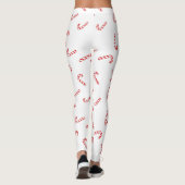 Kerstzwarte Kerstmis Leggings (Achterkant)