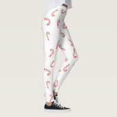 Kerstzwarte Kerstmis Leggings (Rechts)