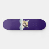  kerubengel op een wolk skateboard (Horizontaal)