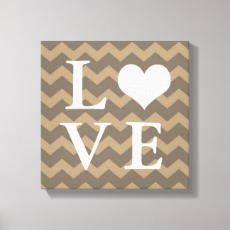 Kervon patroontauphartje LEEFSE canvaswand Canvas Afdruk