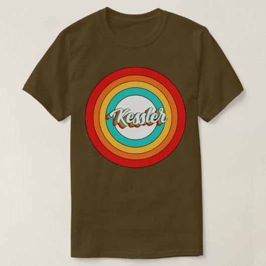 Kessler Naam Shirt  Kessler Circle (Design voorkant)
