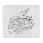 Kestrel snijplank (Voorkant)