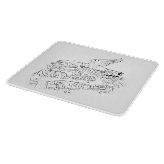 Kestrel snijplank (Hoek)