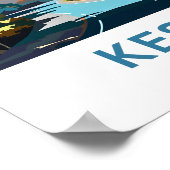 Keswick England Reisprint Poster (Hoek)