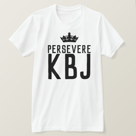 Ketanji Brown Jackson PERSEVERE T-shirt (Design devant)