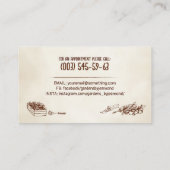 ketch Gardening Logo Visitekaartje (Achterkant)