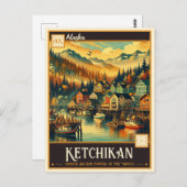 Ketchikan, Alaska | Briefkaart (Voorkant / Achterkant)