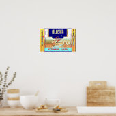 KETCHIKAN ALASKA LAGER BEER CAN DESIGN POSTER (Cuisine)