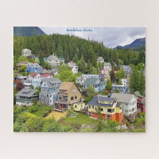 Ketchikan Alaska Legpuzzel (Horizontaal)