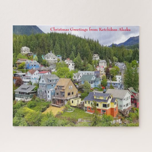 Ketchikan Alaska Legpuzzel (Horizontaal)