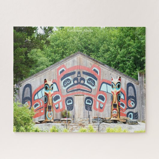 Ketchikan Alaska Legpuzzel (Horizontaal)