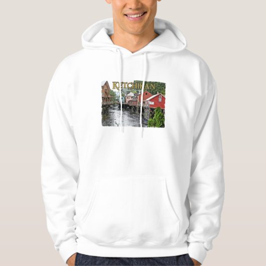 Ketchikan Basic Hooded Sweatshirt (Voorkant)