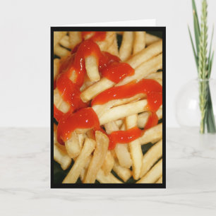 Ketchup Bientôt ! Carte de voeux
