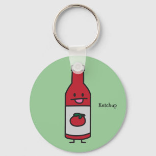 Ketchup Bottle Tomato Sauce Table condition fancy Sleutelhanger