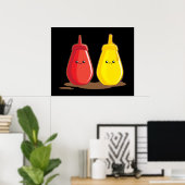 Ketchup en Mustard Poster (Thuiskantoor)