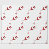 Ketchup Fles Cadeaupapier (Vlak)