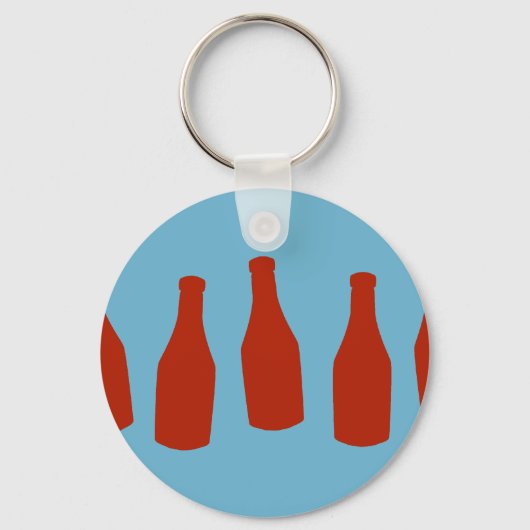 Ketchup-flessen Sleutelhanger (Voorkant)