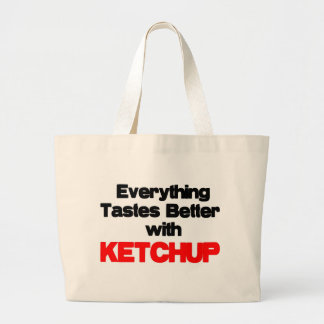 KETCHUP LOVER GROTE TOTE BAG