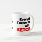 KETCHUP LOVER KOFFIEMOK (Voorkant rechts)